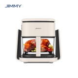Friteuza cu aer cald JIMMY Air Fryer, Pan Fryer 2-in-1 4L, 1100W, 8 programe, Display HD Touch Screen