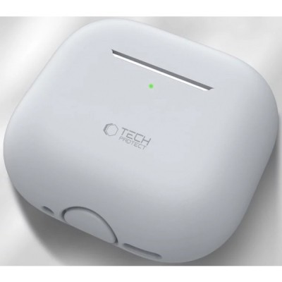 Husa Tech-Protect Silicone pentru Apple AirPods 4, Gri foto