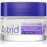 Astrid Collagen PRO crema de noapte &icirc;mpotriva tuturor semnelor de imbatranire efect regenerator 50 ml