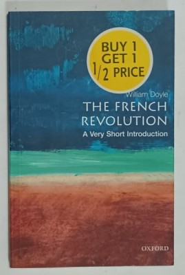 THE FRENCH REVOLUTION , A VERY SHORT INTRODUCTION by WILLIAM DOYLE , 2001 foto