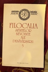 Filocalia sfintelor nevointe ale desavarsirii (volumul 5)