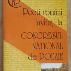 Poeti romani invitati la Congresul national de poezie 2004