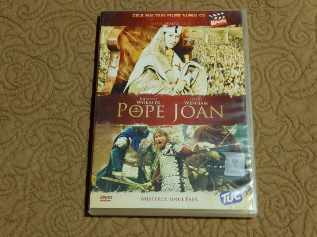 DVD film istoric POPE JOAN (Papa Joan) Misterul unui Papa/film de colectie
