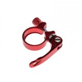Colier tija sa, prindere rapida, 34.9mm, culoare rosu, din aluminiu Cod:AWR0276R