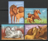 Romania 2021 Mi 7948/51 MNH - Cai