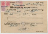 Romania, Primaria comunei, Certificat de nationalitate 2, Podul Crisului, 1947