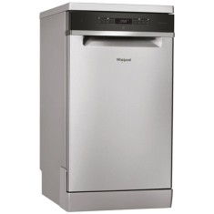 Masina de spalat vase Whirlpool WSFO 3T125 6PC X, 10 seturi, 8 programe, Al 6-lea Simt, 45 cm, clasa E, inox foto