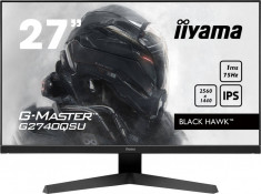 Monitor LED Gaming Iiyama G-Master Black Hawk 27 inch 1ms WQHD Black foto