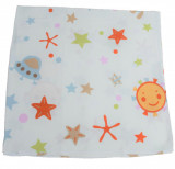 Scutec muselina Space bumbac organic 120x120 cm SeviBebe, Xkko