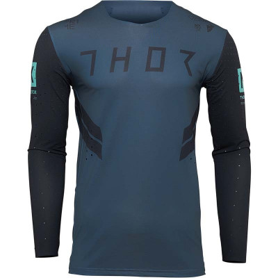 Tricou cross/atv Thor Prime Hero Midnight, albastru/negru, marime L foto