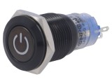Comutator anti-vandalism SPDT, iluminare LED