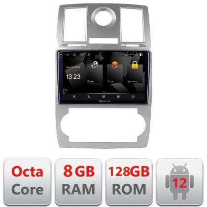 Navigatie Chrysler 300C 2004-2008 5960Pro-CH06 Android Octa Core Qualcomm 2K Qled 8+128 DTS DSP 360 4G Optical CarStore Technology