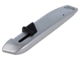 Cuțit 18mm cu retragere automată a lamei, m&acirc;ner metalic