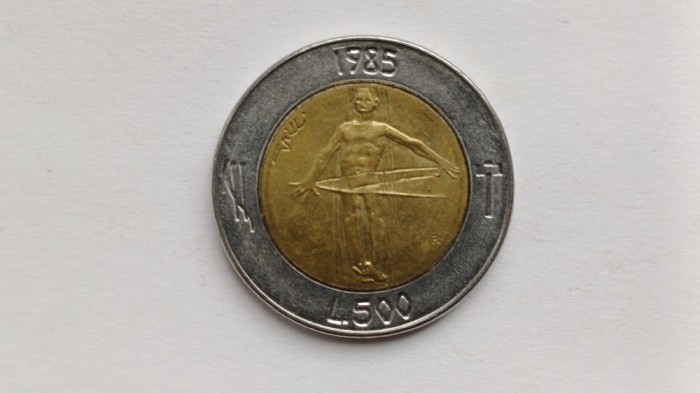 San Marino-500 Lire 1985-Lupta &icirc;mpotriva drogurilor