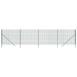 Cumpara ieftin Gard plasa de sarma, verde, 2x10 m, otel galvanizat