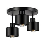 Cumpara ieftin Aproape nou: Lustra suspendata ADVITI RAMOS AD-LD-6258BE27M, 3 x E27, maxim 60W, ne