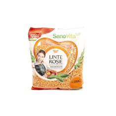 Linte Rosie Decorticata Sano Vita, 500g, Linte, Linte Sano Vita, Linte Rosie, Linte Sano Vita Decorticata, Sano Vita Linte Decorticata, Linte Cereale foto