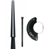 Cumpara ieftin Masurator marimi inele, con masurare + set inele probe + banda masurare deget, indicator reglabil, universal