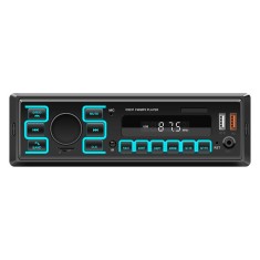 Radio MP3 Player auto INOVA&reg; FM7, 1DIN, USB 2.0, BT 5.1, SD, Hands-free, AUX, Radio FM, 4x45W, 12-14.4V, Functie localizare auto
