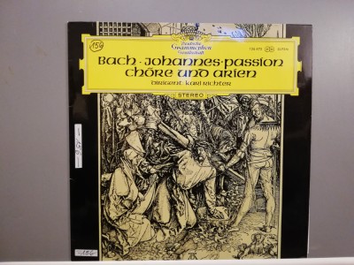 Bach &amp;ndash; Johannes Passion (1971/Deutsche Grammophon/RFG) - VINIL/Rar/ca Nou (NM+) foto