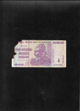 Zimbabwe 500000000 500 milioane dolari dollars 2008 seria1900541 uzata