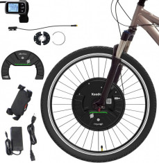 Kit conversie bicicleta electrica 36v 350W (roata fata 26 inch) IMOTOR 3 foto