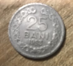 MNDRO Romania moneda 25 bani 1953 RPR
