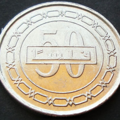 Moneda exotica 50 FILS - BAHRAIN, anul 2010 * cod 2272 B