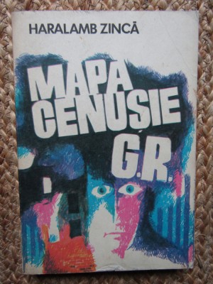 Haralamb Zinca - Mapa cenusie G. R. foto