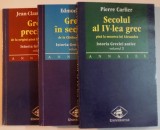 ISTORIA GRECIEI ANTICE de JEAN CLAUDE POURSAT , EDMOND LEVY , PIERRE CARLIER , VOL I - III , 1998