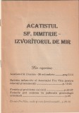 PREOT NICOLAE TANASE - ACATISTUL SF. DIMITRIE IZVORITORUL DE MIR