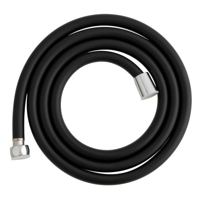 Furtun de dus din silicon negru 175 cm, FLEKO Innovative ReliableTools foto