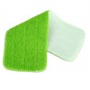 Rezerva mop plat, 42 x 14.5 cm, microfibra, verde, Oem
