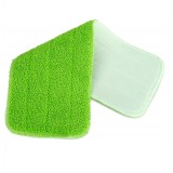 Cumpara ieftin Rezerva mop plat, 42 x 14.5 cm, microfibra, verde, Oem