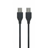 Cumpara ieftin Cablu USB CCP-USB2-AMAM-6 Gembird USB 2.0 AM/AM Cable 6FT Black