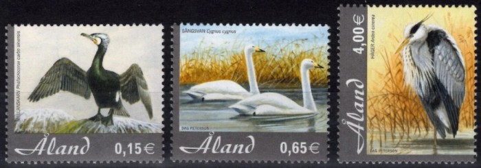 Aland (Finlanda) 2005 - Păsări migratoare, fauna, serie neuzata