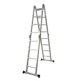 Cumpara ieftin Scara treptata din aluminiu, 8 trepte, 150 kg
