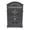 Cutie postala, negru antracit, 26x9x41 cm GartenVIP DiyLine