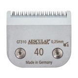 Cutit Aesculap SnapOn DuratiVet 40 mm, cap tuns animale, otel carbon, performanta ridicata