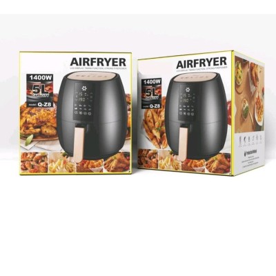Friteuza cu Aer Cald, 5L,1400 W, Afisaj LCD, Control Tactil foto