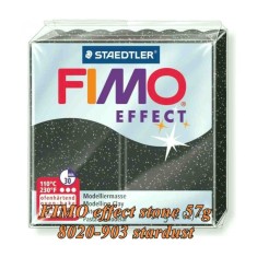FIMO Effect 57g Negru verzui Stone
