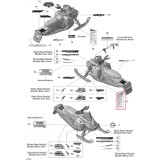 Abtibild avertizare/securitate Ski Doo nr.9 Cod Produs: MX_NEW 516003788SK