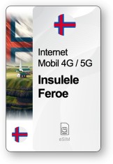 eSIM Internet Insulele Feroe, valabil 7 zile, trafic Nelimitat, Premium foto