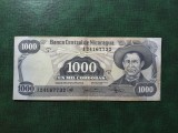 NICARAGUA 1000 CORDOBAS 1985 XF