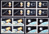 TSV$ - 1983 LP 1071 25 ANI DE COSMONAUTICA BLOC X 4 MNH/** LUX, Nestampilat