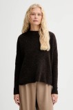 Sessun pulover de l&acirc;nă culoarea maro, light, 24109009