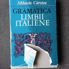 GRAMATICA LIMBII ITALIENE - MIHAELA CARSTEA