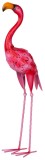 Decoratiune de gradina flamingo din metal MagicHome, 65 cm, roz