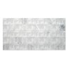 Panou Decorativ PVC Marmura Gri 96x48.5 cm - Panou Perete Bucatarie Baie, Rezistent la Umezeala, Flexibil