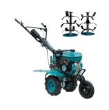 Cumpara ieftin Motocultor pe benzina TOTAL TGC5001, 6.5 CP, latime lucru 90 cm, cu roti si freze